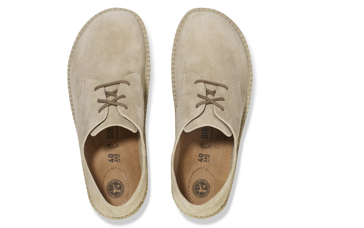 Birkenstock Gary Suede Leather - Ginger, Regular