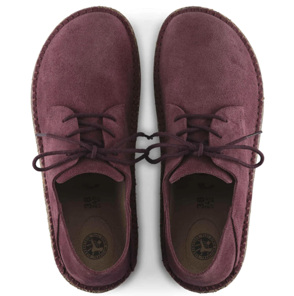 Birkenstock Gary Suede Leather Maroon
