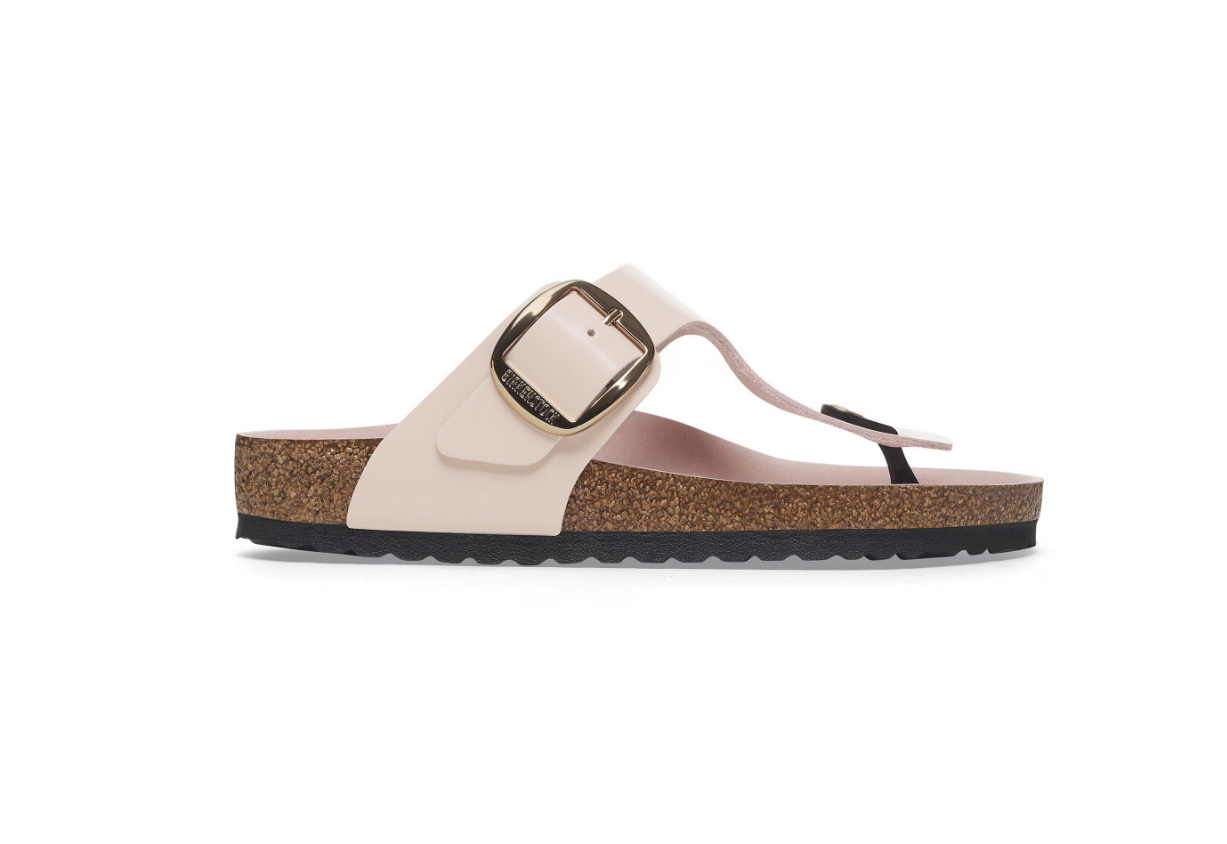 Birkenstock Gizeh Big Buckle High-Shine Light Rose