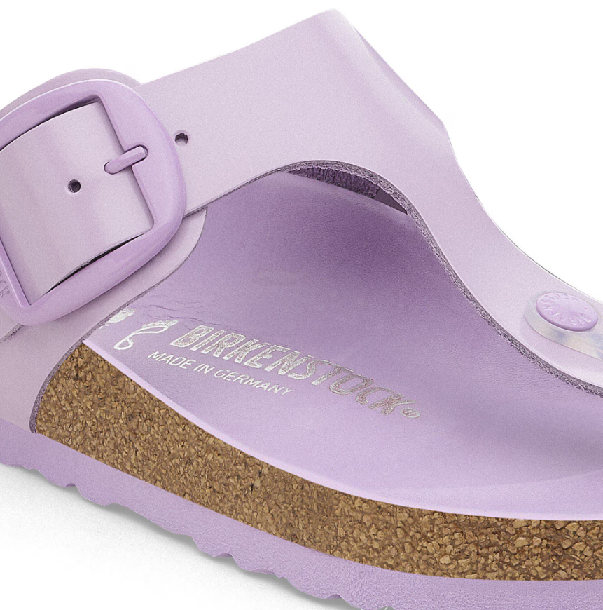 Birkenstock Gizeh Big Buckle High-Shine Crocus