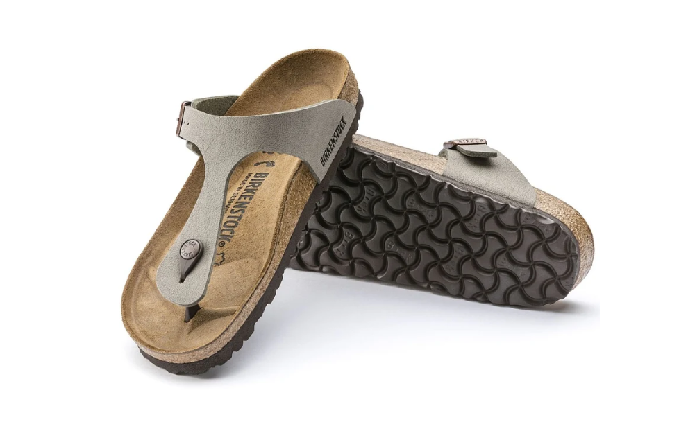 Birkenstock Gizeh Birkibuc Sandal Stone