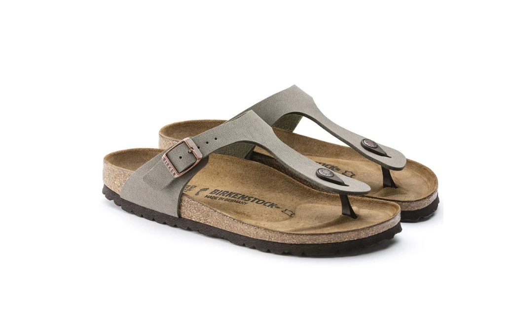 Birkenstock Gizeh Birkibuc Sandal Stone