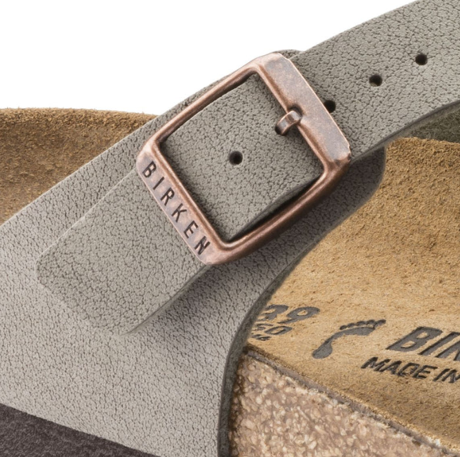 Birkenstock Gizeh Birkibuc Sandal Stone