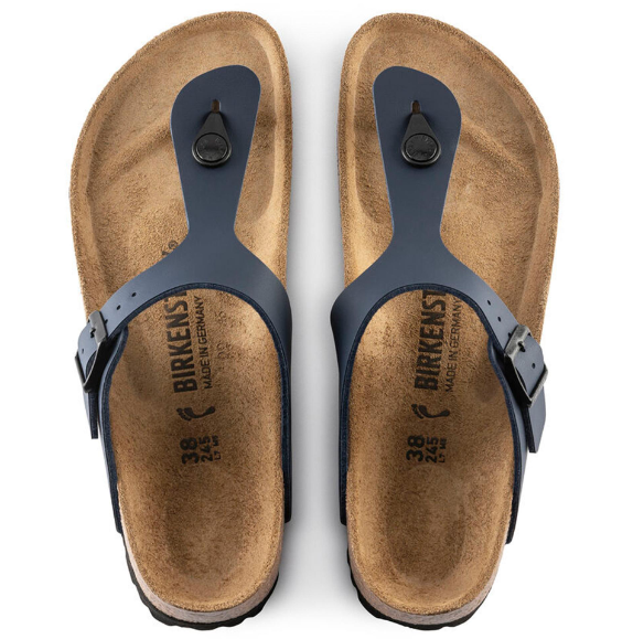 Birkenstock Gizeh Birko-Flor Blue Sandals