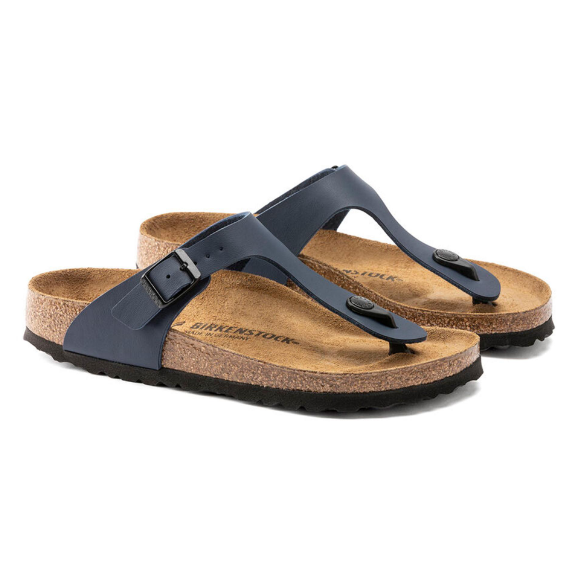 Birkenstock Gizeh Birko-Flor Blue Sandals
