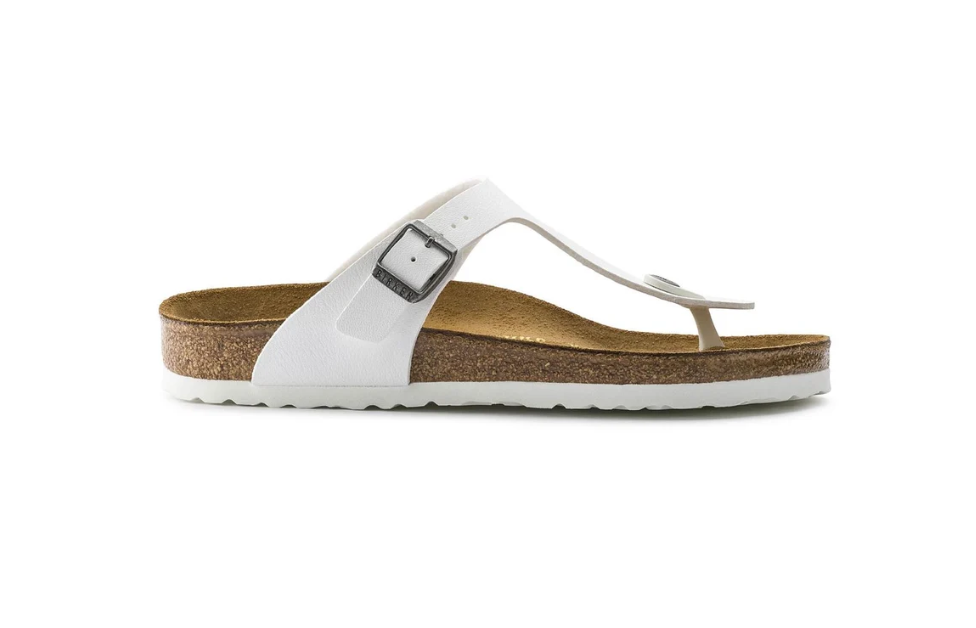 Birkenstock Gizeh Birko-Flor - White, Regular