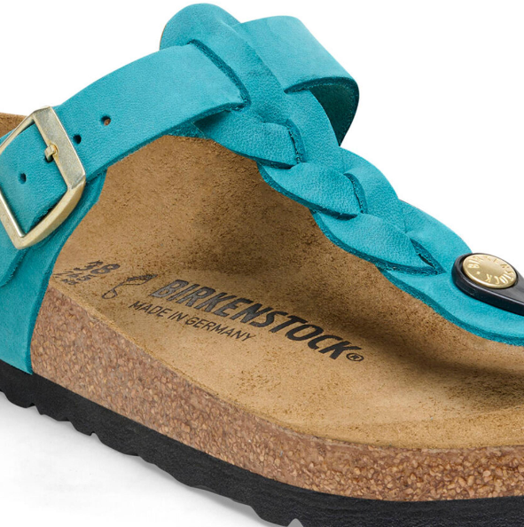 Birkenstock Gizeh Braided Oiled Leather - Bay, Regular