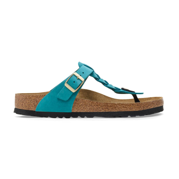 Birkenstock Gizeh Braided Oiled Leather - Bay, Regular