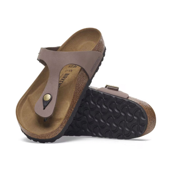 Birkenstock Gizeh Nubuck Leather Faded Purple Regular