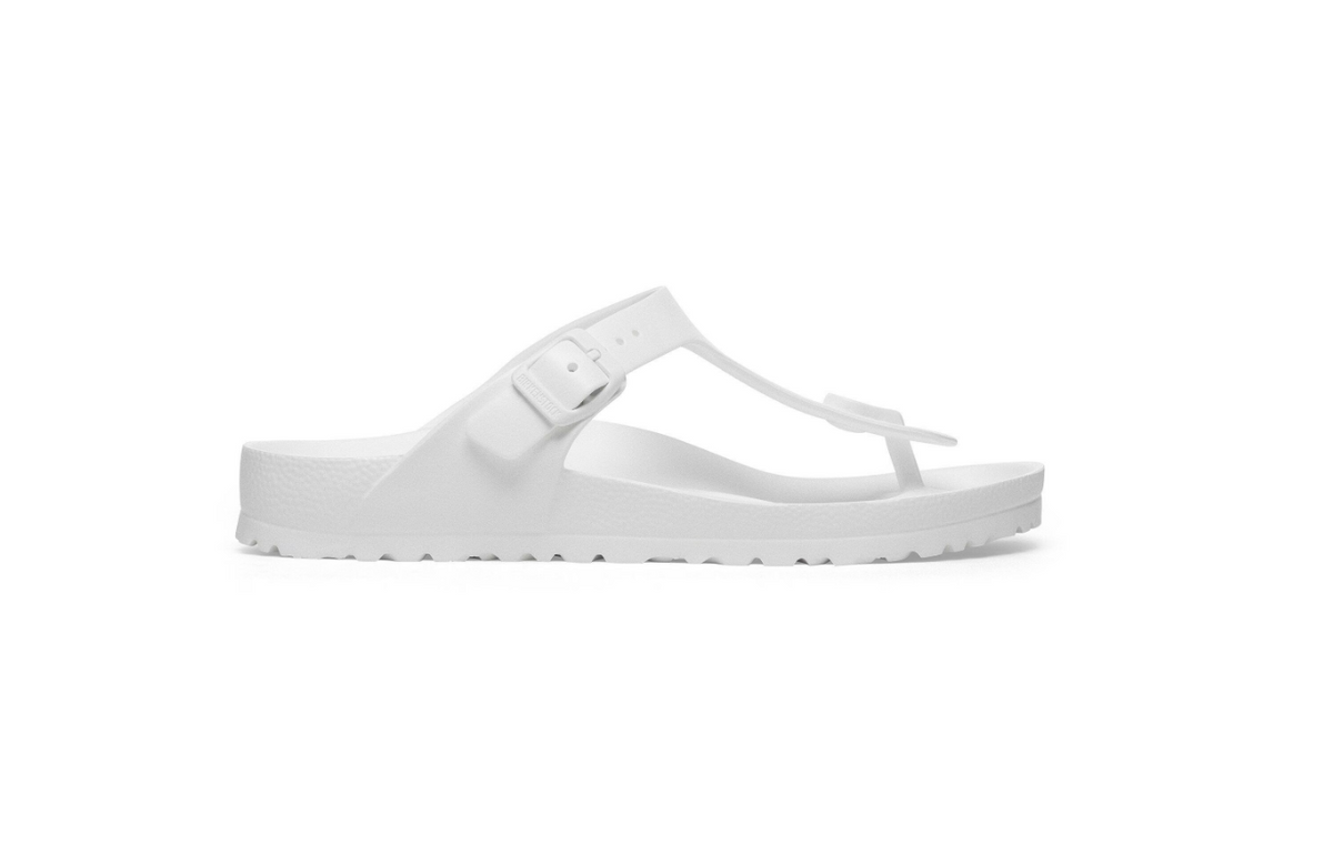 Birkenstock Gizeh Essentials EVA White Sandals - White, Regular
