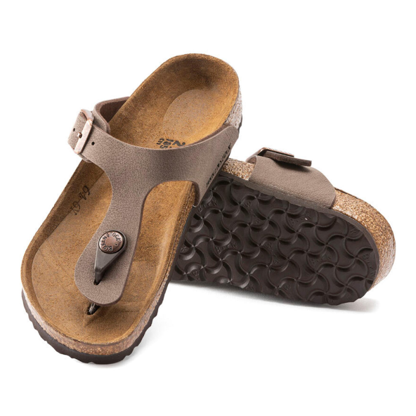 Birkenstock Gizeh Kids Birkibuc Mocha Narrow