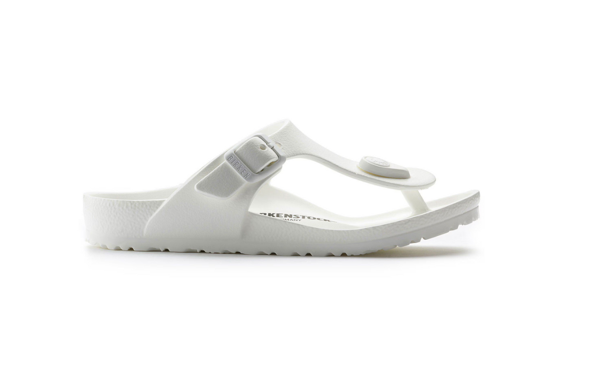 Birkenstock Gizeh Essentials Kids EVA - White, Narrow