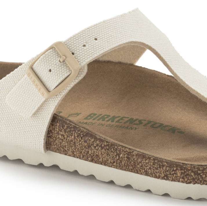 Birkenstock Gizeh Vegan Textile Eggshell Regular