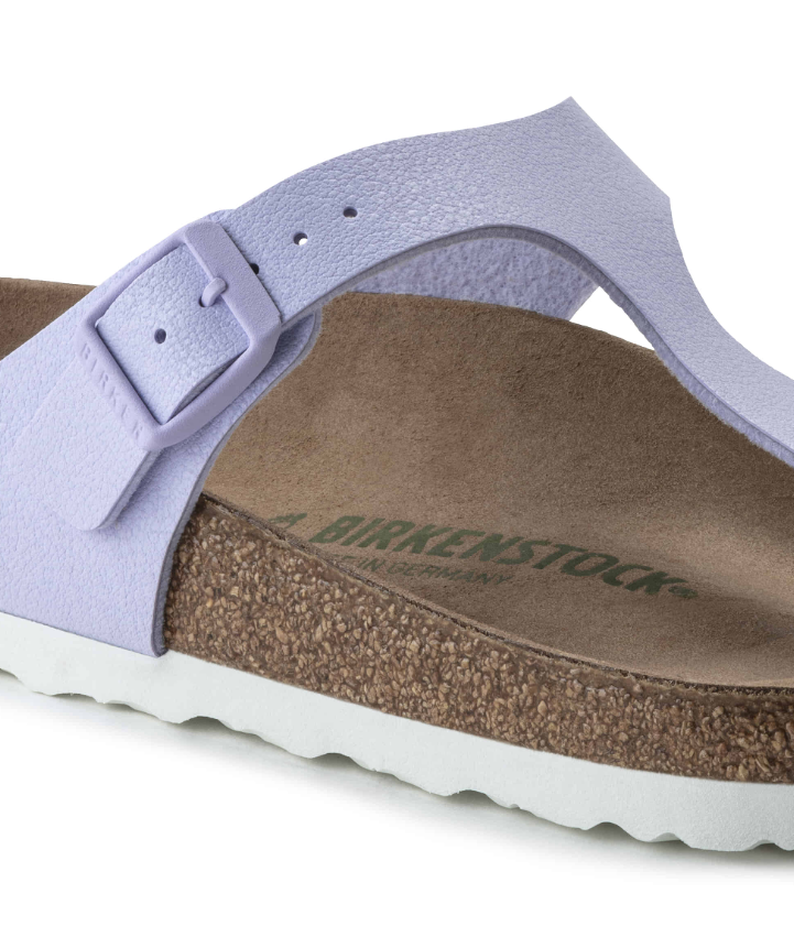 Birkenstock Gizeh Vegan Birko-Flor Nubuck Lavender - Fog, Regular