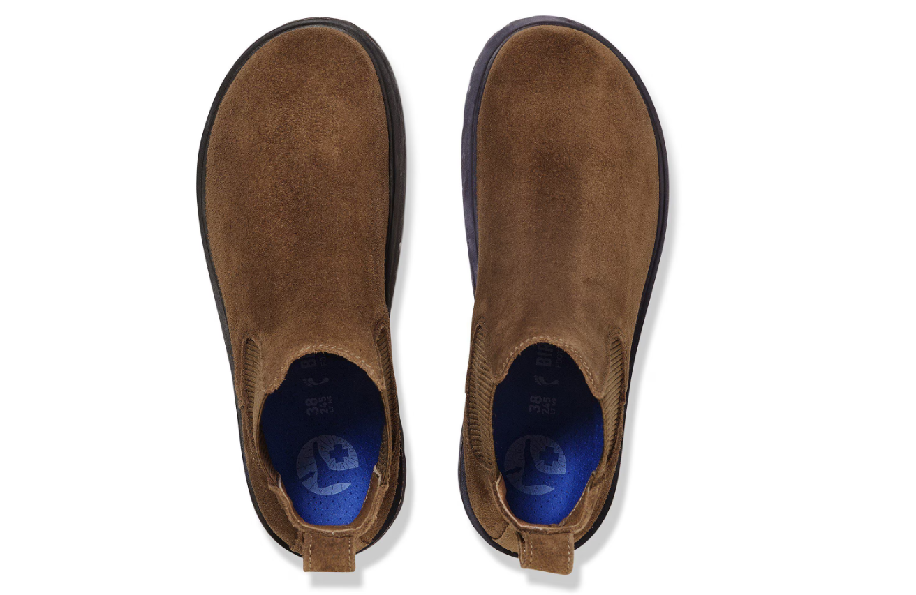 Birkenstock Highwood Slip On Men Suede Leather Dark Tea Regular