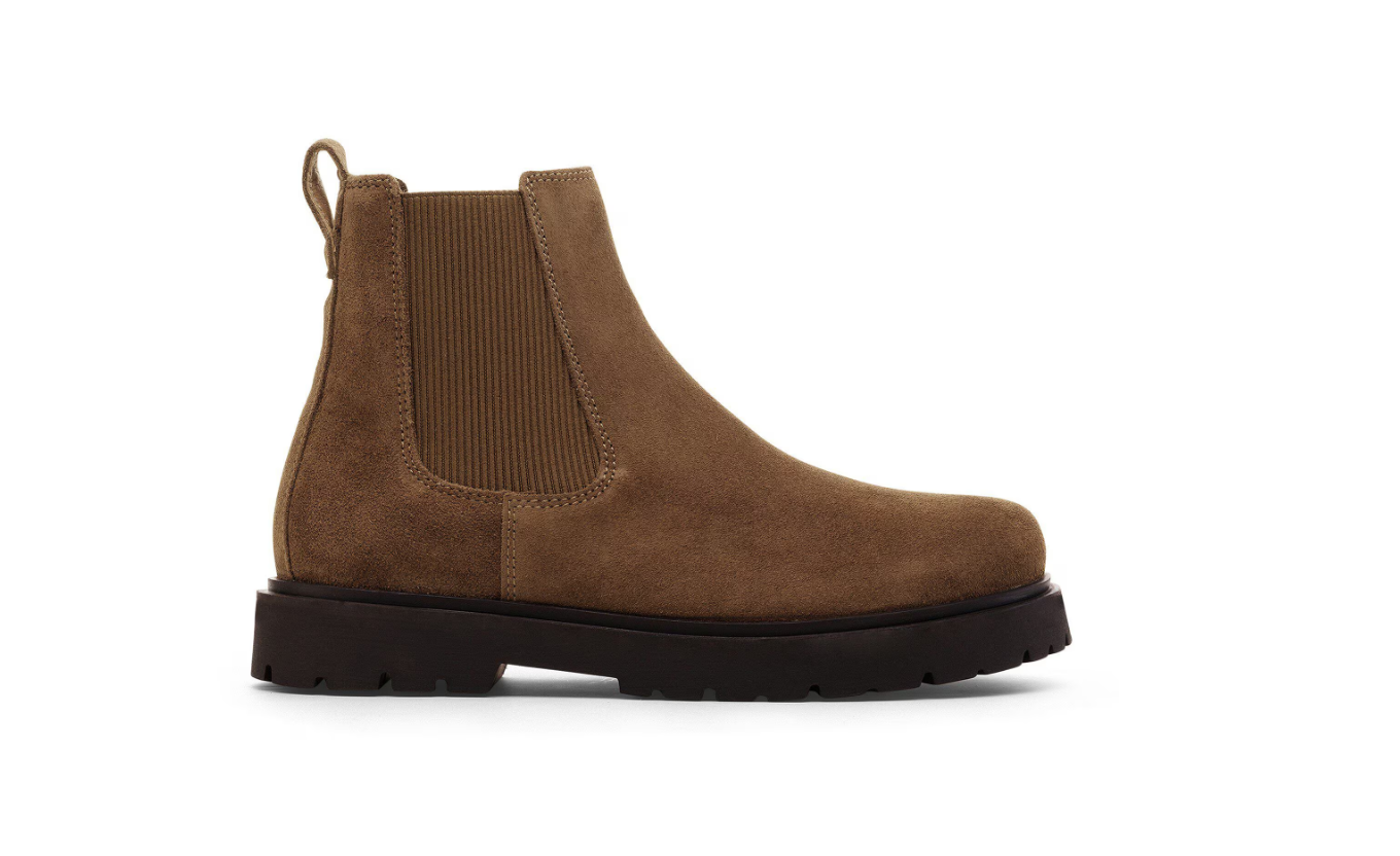 Birkenstock Highwood Slip On Men Suede Leather Dark Tea Regular