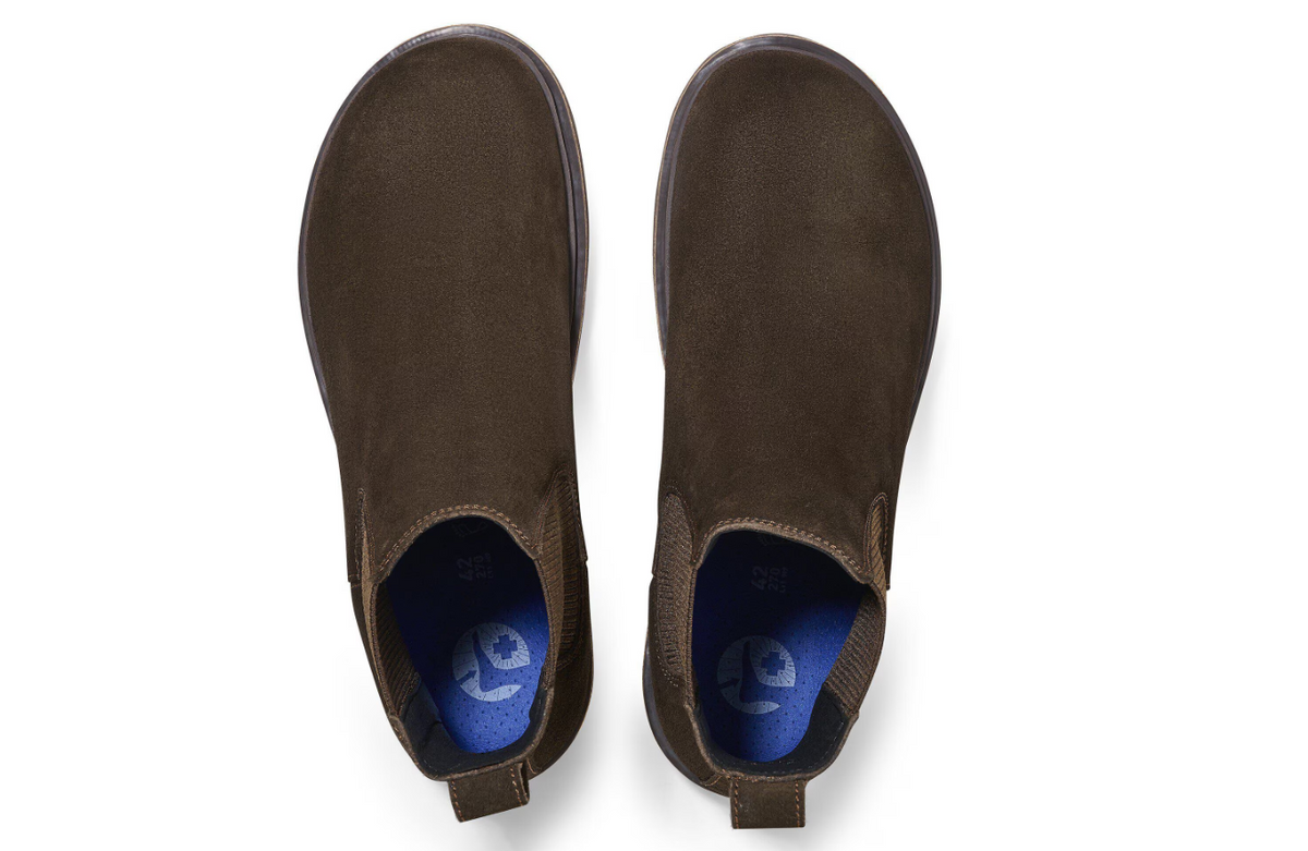 Birkenstock Highwood Slip On Men Suede Leather Mocha Regular