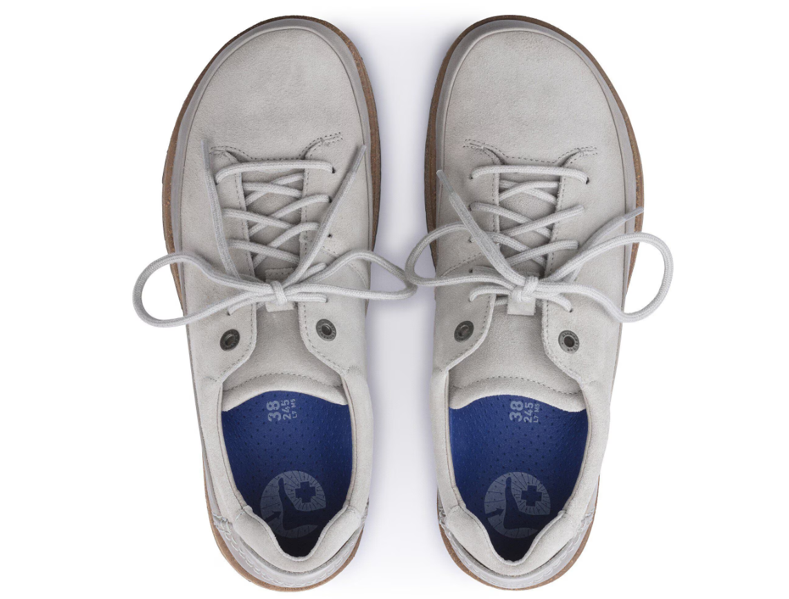 Birkenstock Honnef Low Suede Leather Whale Gray Narrow