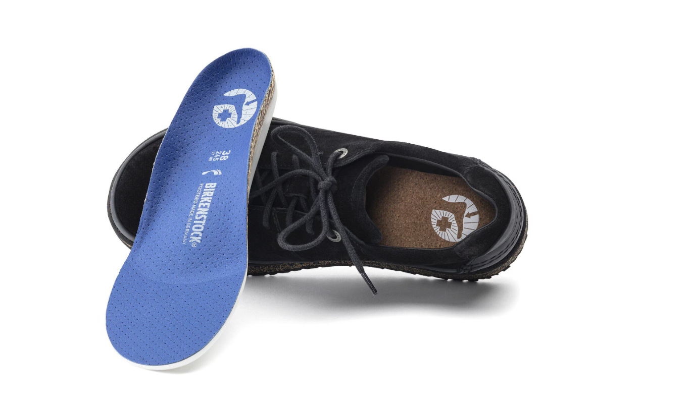 Birkenstock Honnef Low Suede Leather Black Narrow