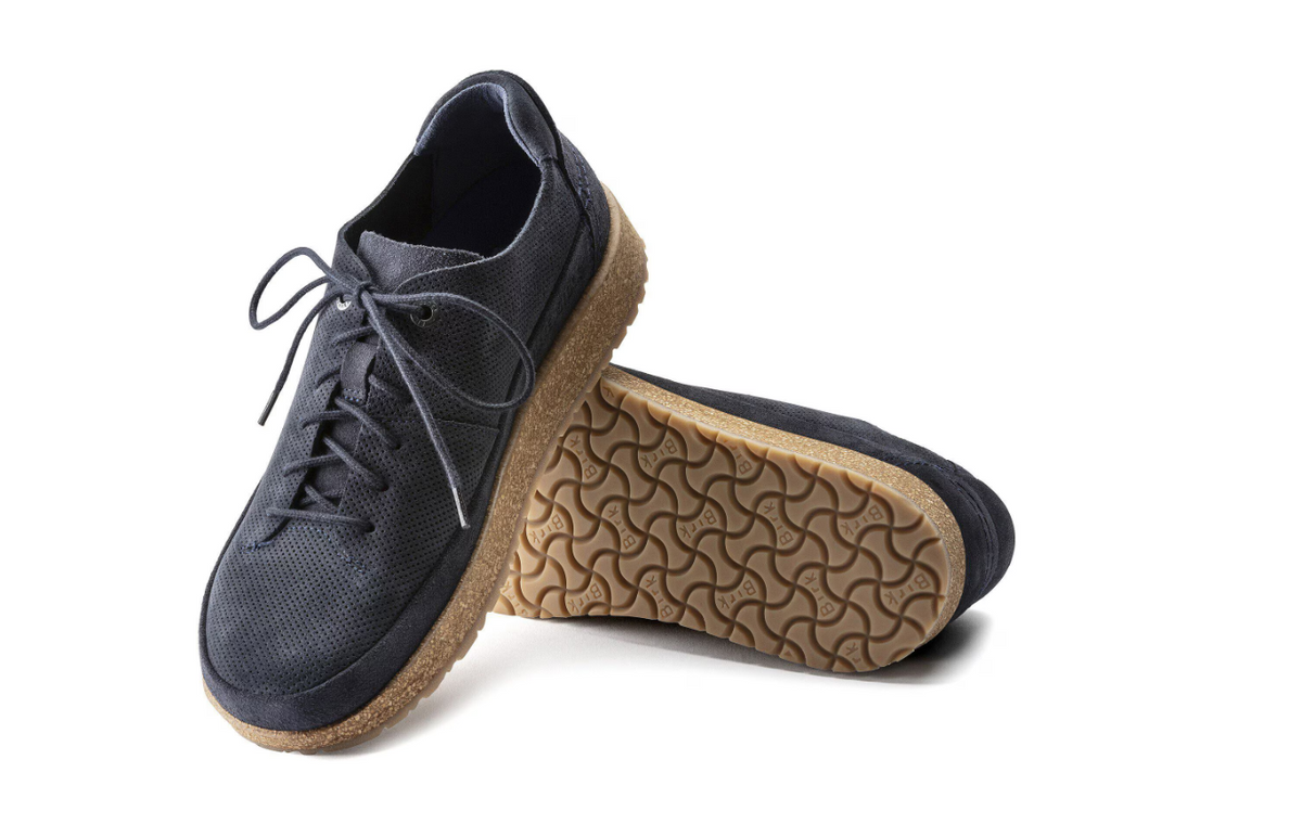 Birkenstock Honnef Light Suede Leather Midnight Blue Regular