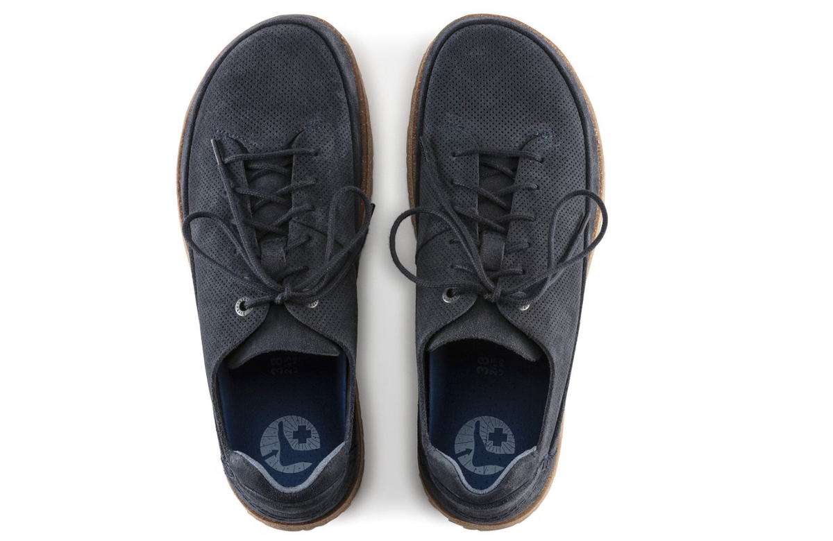 Birkenstock Honnef Light Suede Leather Midnight Blue Regular