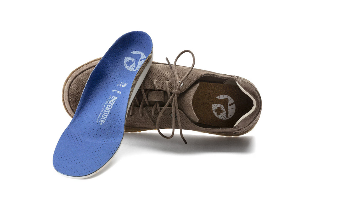 Birkenstock Honnef Light Suede Leather - Gray Taupe, Regular