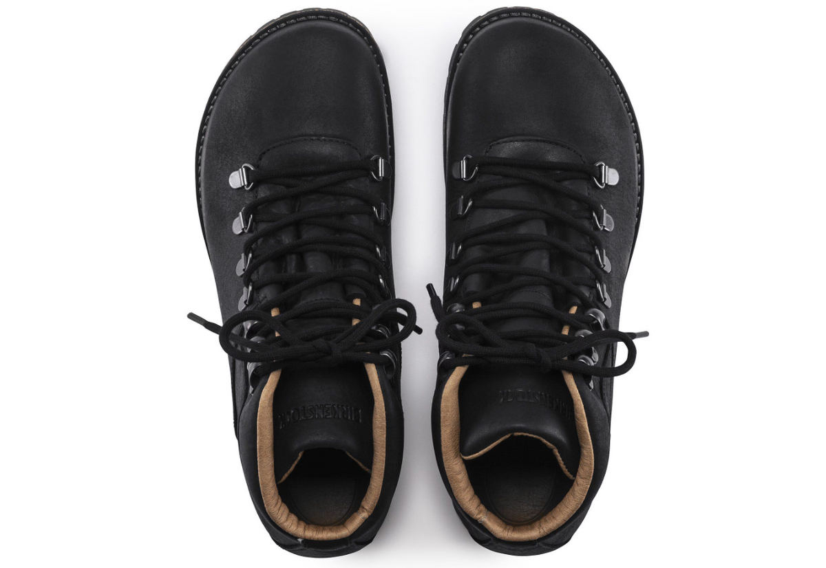 Birkenstock Jackson Nubuck Leather Black Narrow