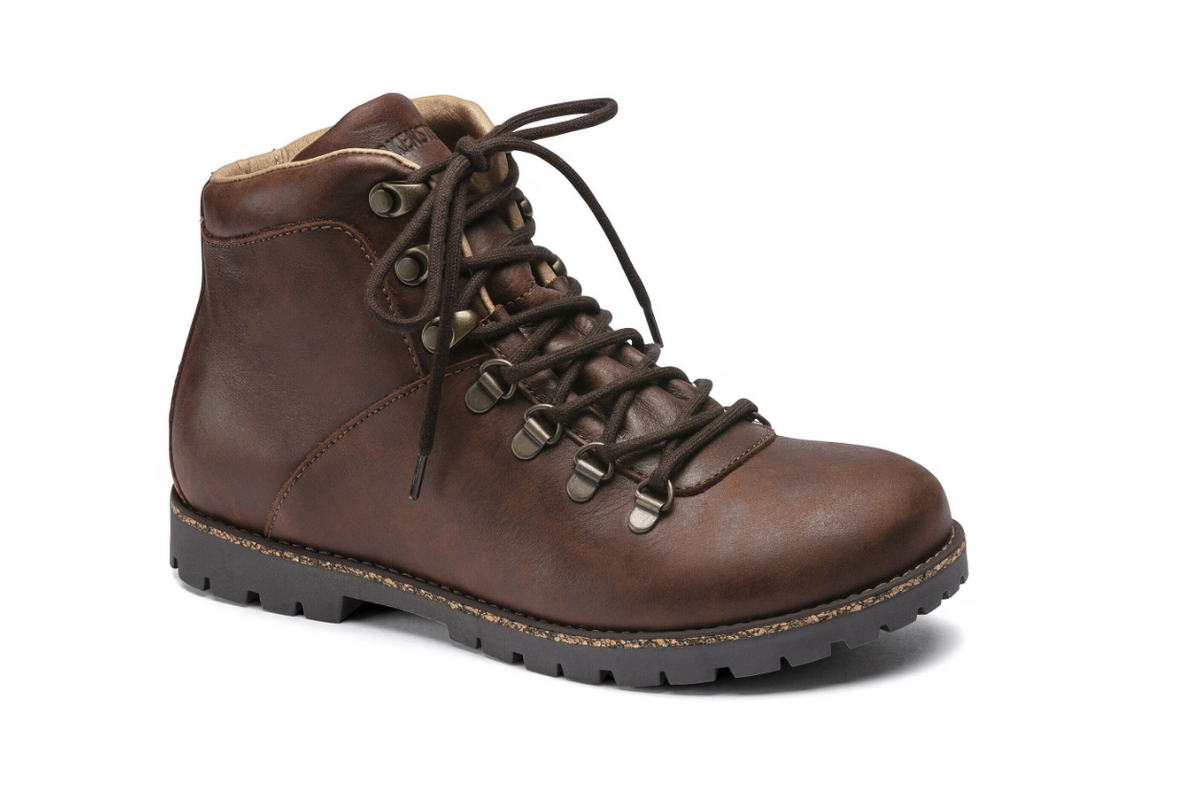 Birkenstock Jackson Nubuck Leather Boots Dark - Brown, Regular