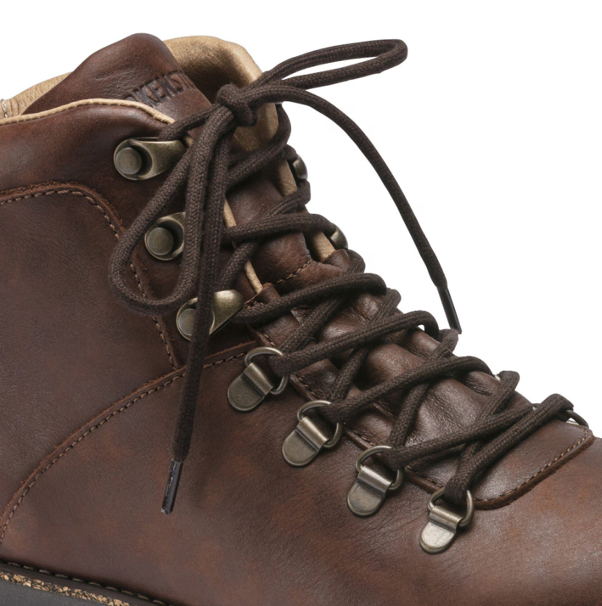 Birkenstock Jackson Nubuck Leather Boots Dark - Brown, Regular