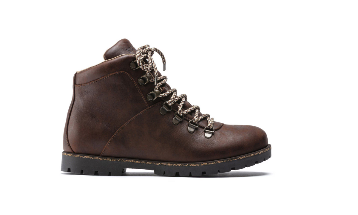 Birkenstock Jackson Nubuck Leather Boots Dark - Brown, Regular