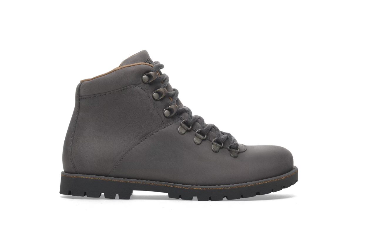 Birkenstock Jackson Nubuck Leather Boots Graphite Regular