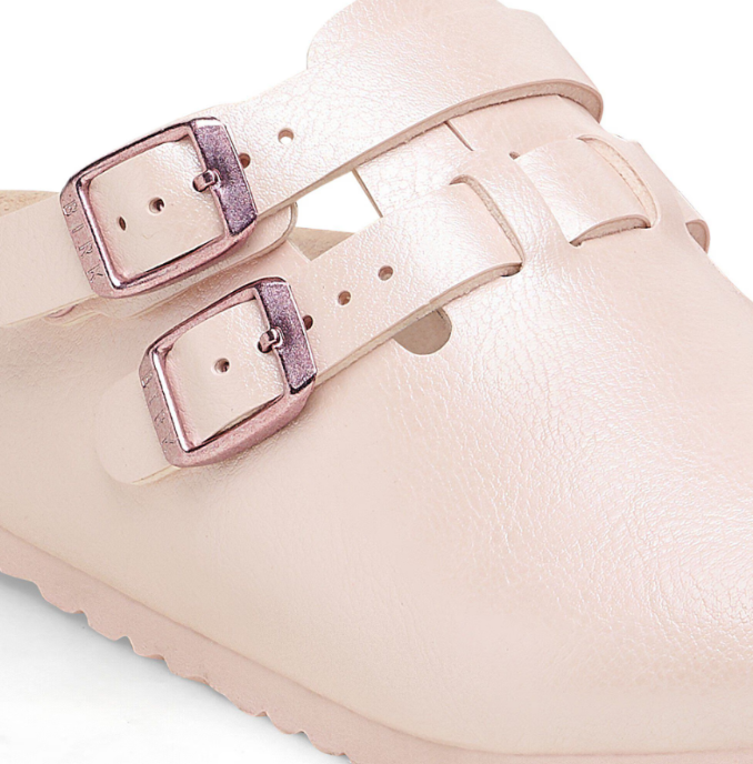 Birkenstock Kay Kids Birko-Flor Clog Graceful Light Rose Narrow