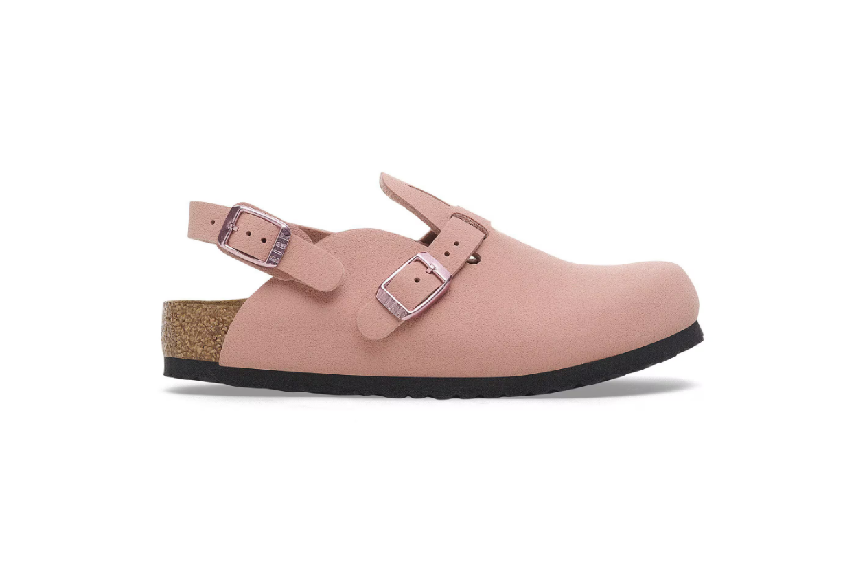 Birkenstock Kay Kids Birkibuc Pink Clay Narrow