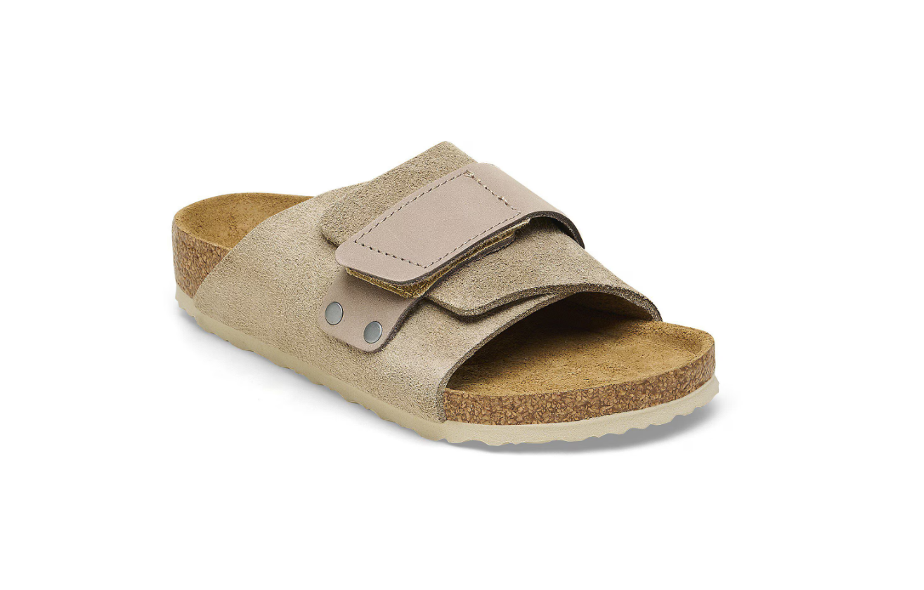 Birkenstock Kyoto Kids Suede Leather Nubuck Narrow