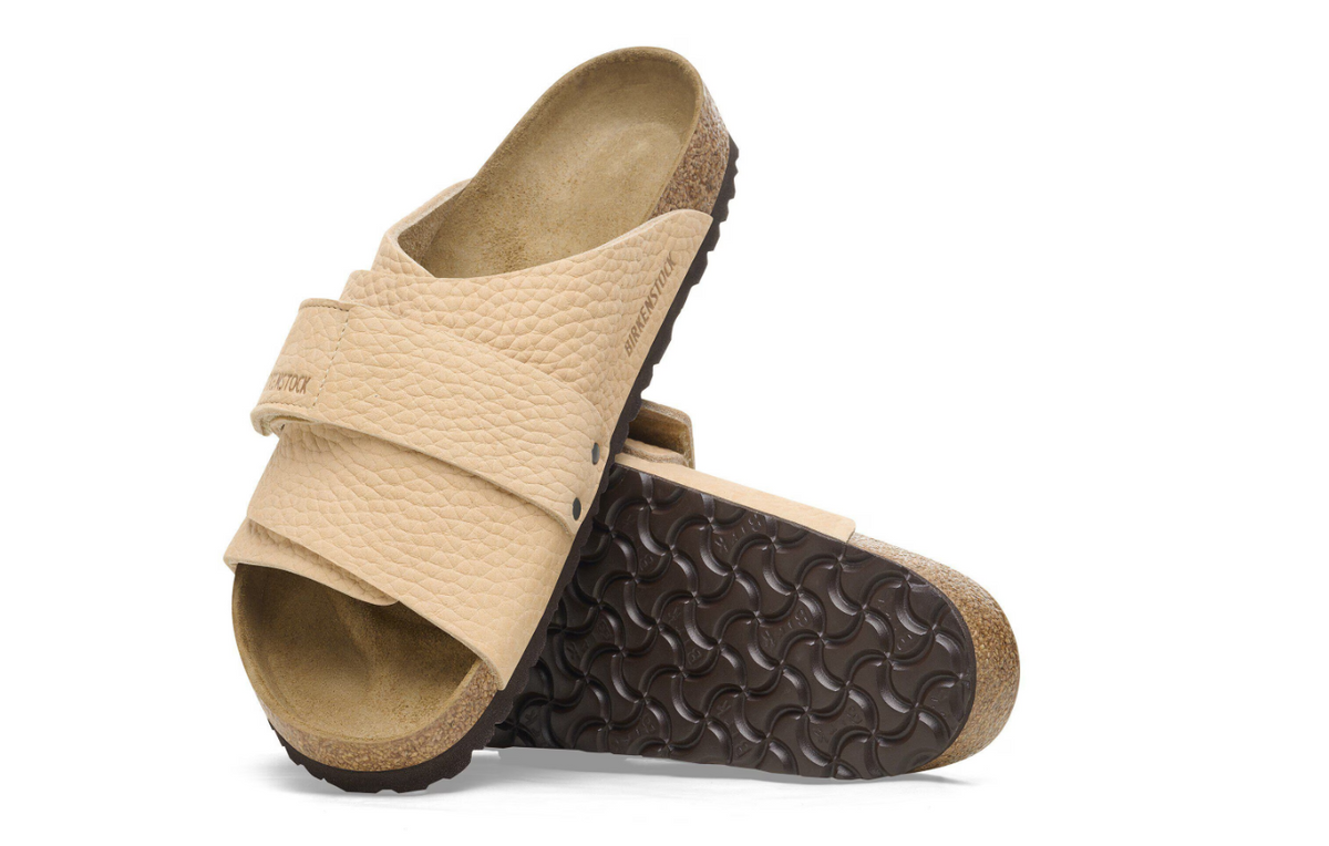 Birkenstock Kyoto Nubuck Leather Desert Buck New Beige Regular