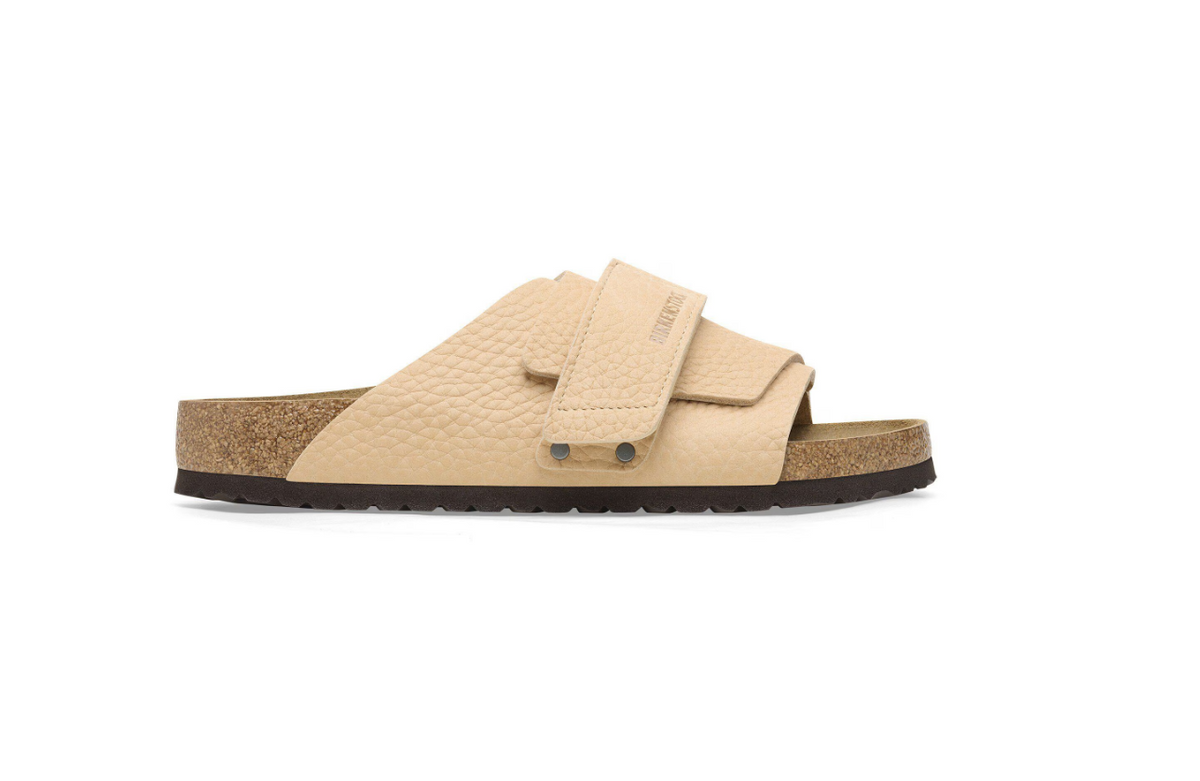 Birkenstock Kyoto Nubuck Leather Desert Buck New Beige Regular