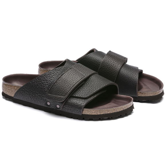 Birkenstock Kyoto Wilderness Nubuck Leather Sandals - Roast, Regular