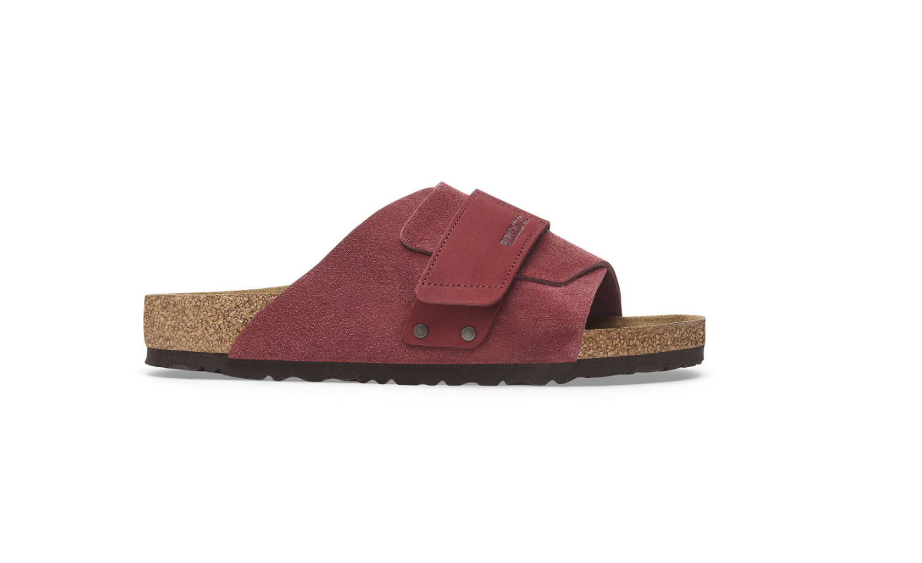 Birkenstock Kyoto Nubuck-Suede Leather Zinfandel Narrow