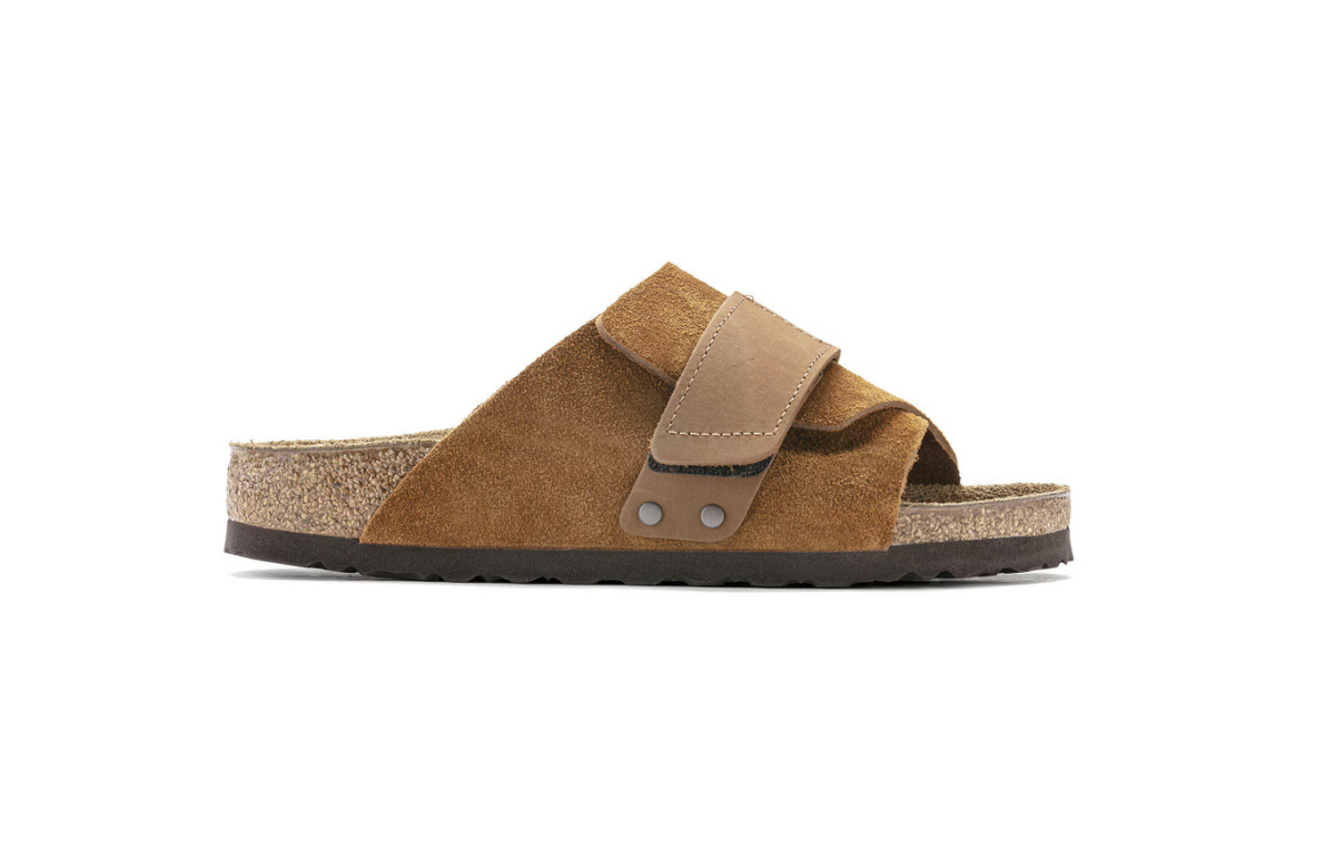 Birkenstock Kyoto Nubuck-Suede Leather - MInk, Narrow