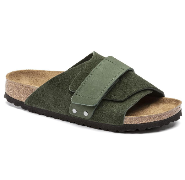 Birkenstock Kyoto VL NU Suede Nubuck Mountain View Green Regular