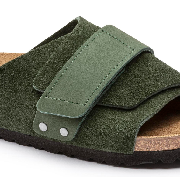 Birkenstock Kyoto VL NU Suede Nubuck Mountain View Green Regular