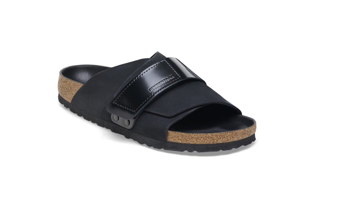 Birkenstock Kyoto Nubuck Leather Black Narrow