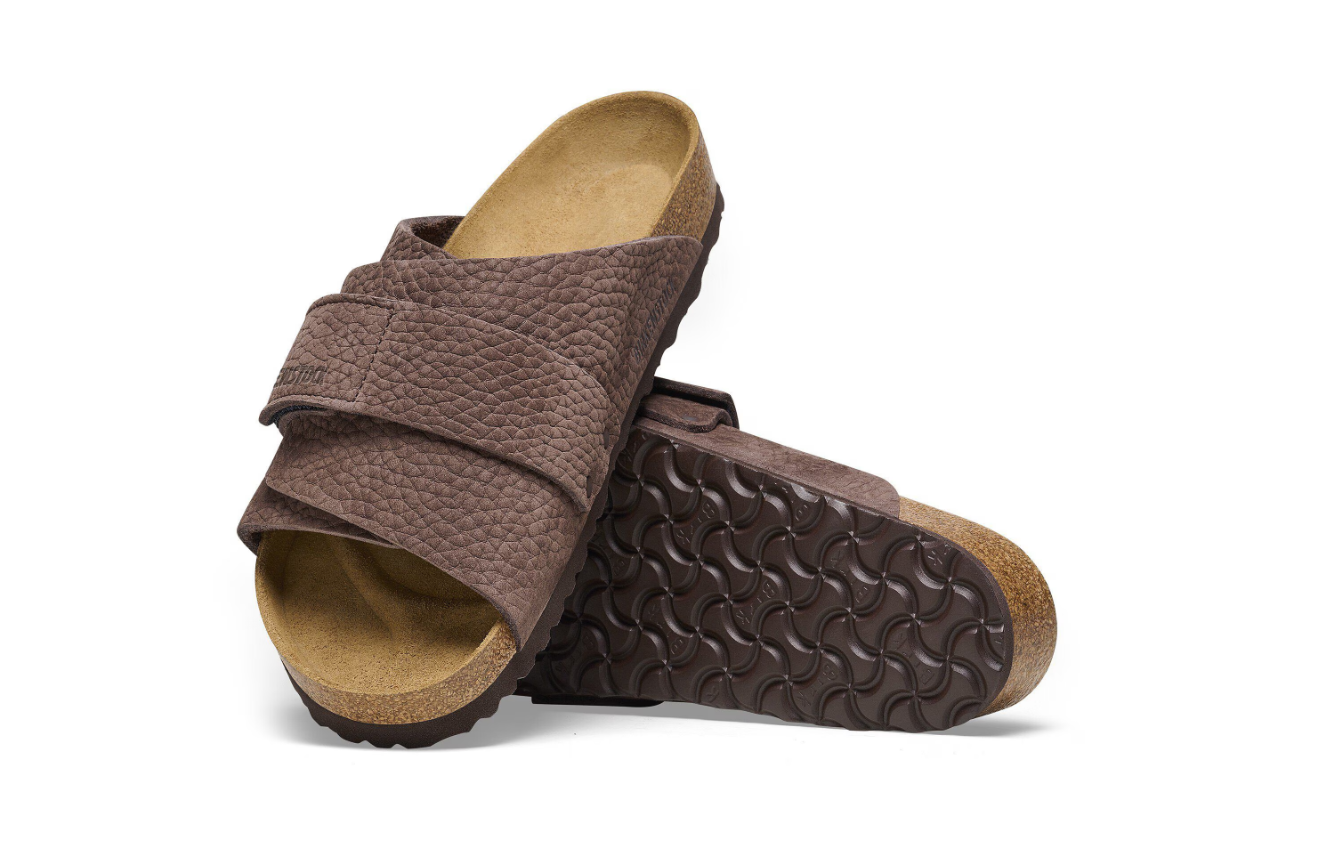 Birkenstock Kyoto Nubuck Leather Desert Buck Roast Regular