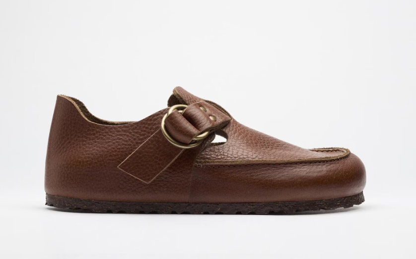 BIRKENSTOCK FILSON London Moccasin Natural Leather Roast Narrow