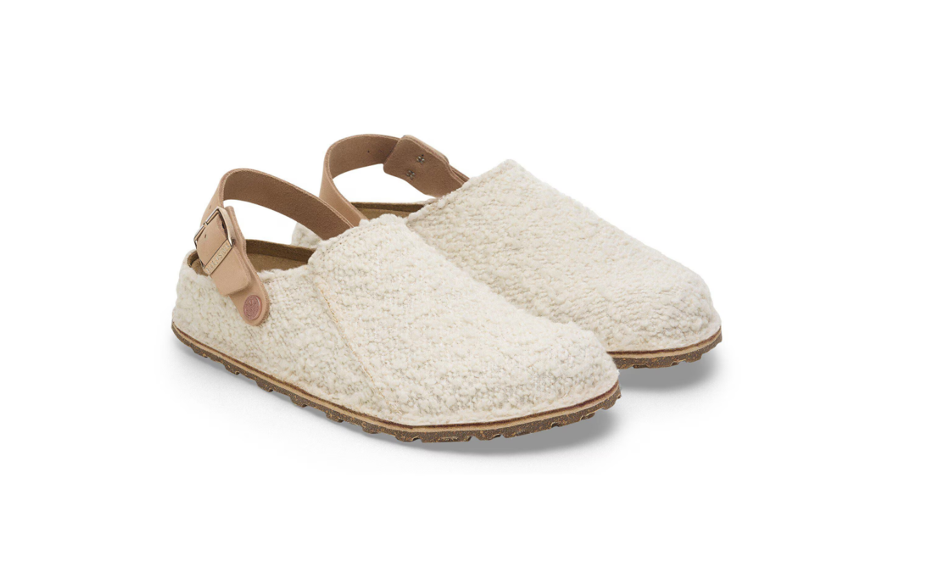 Birkenstock Lutry Premium TEX Textile Eggshell Narrow