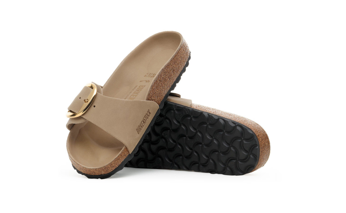 Birkenstock Madrid Big Buckle Oiled Leather - Tabacco, Narrow
