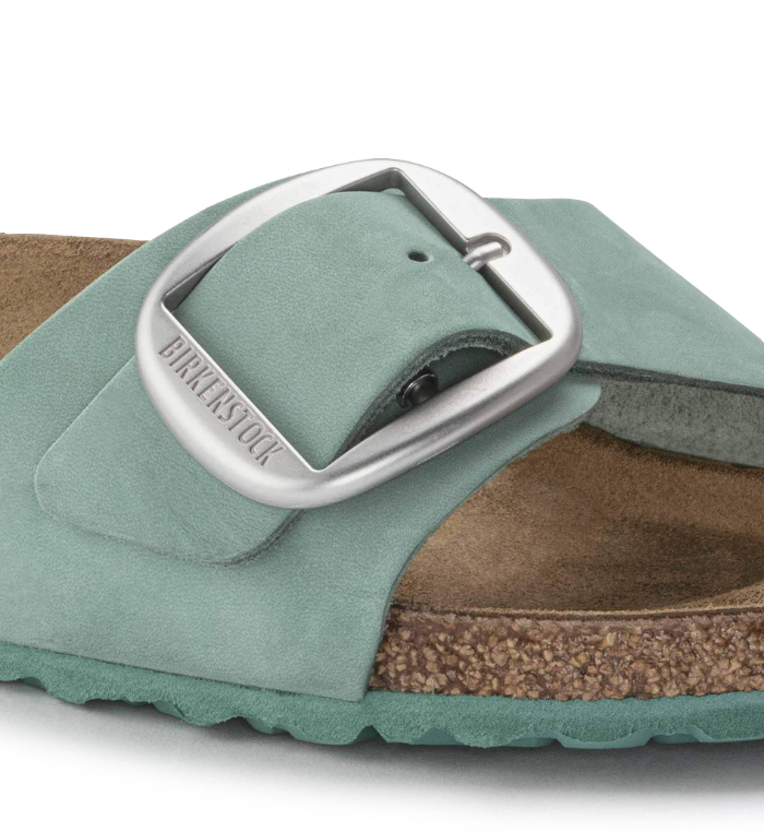 Birkenstock Madrid Big Buckle Nubuck Leather Beryl Regular
