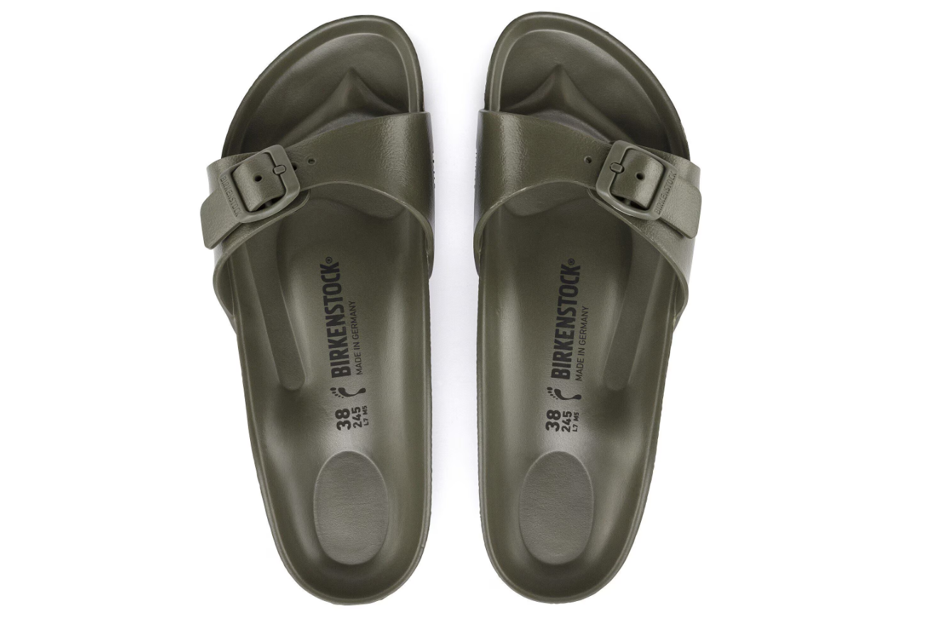 Birkenstock Madrid EVA Sandals Khaki Narrow