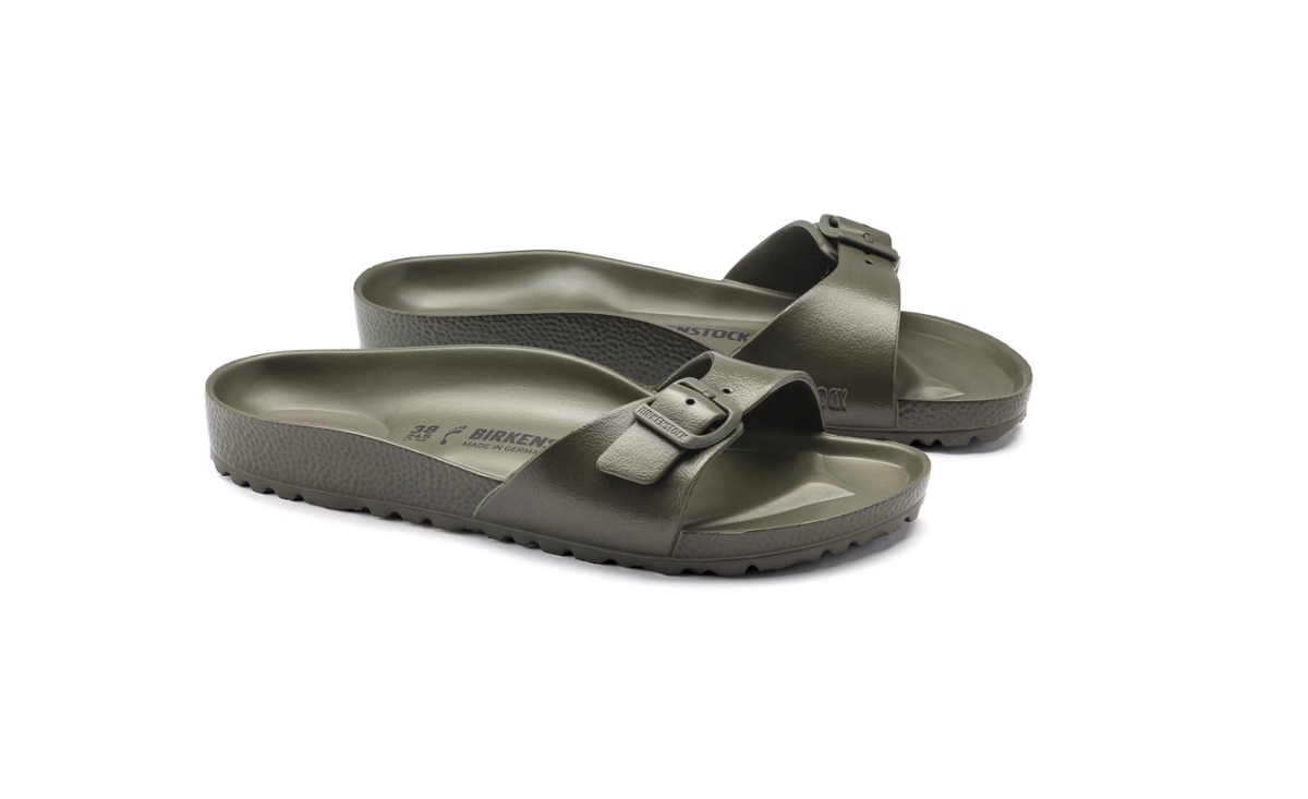 Birkenstock Madrid EVA Sandals Khaki Narrow