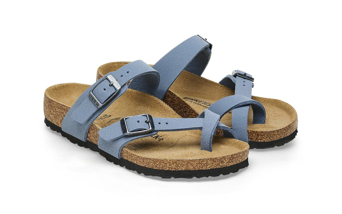 Birkenstock Mayari Kids Birkibuc Elemental Blue Narrow
